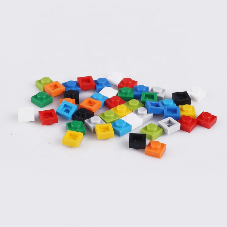 Большой блок 1*1, Детский конструктор «сделай сам», базовая пластина, детали, совместимые со всеми основными брендами детских строительных игрушек