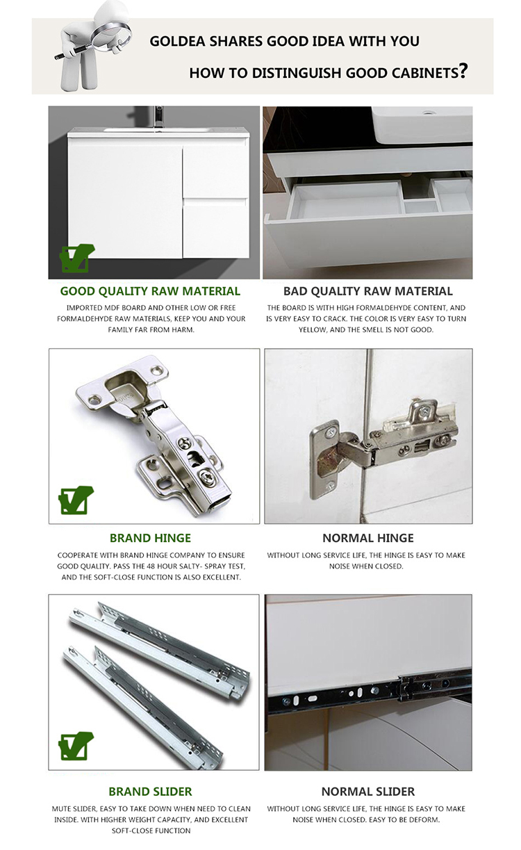 Wall Classic High Gloss White Lacquer Bathroom Cabinet Modern Vanity