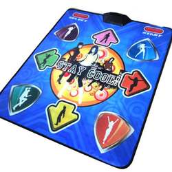 Twin Double 32 Bit HD Dance Mat Dancing Pad with LED Light & 2GB TF Card