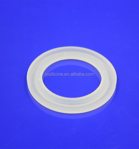Molded silicone rubber o Ring extruded seals rubber strip ring factory spplier