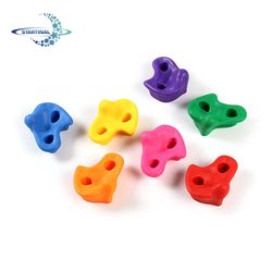Wholesale child outdoor play kids indoor rock climbing wall holds