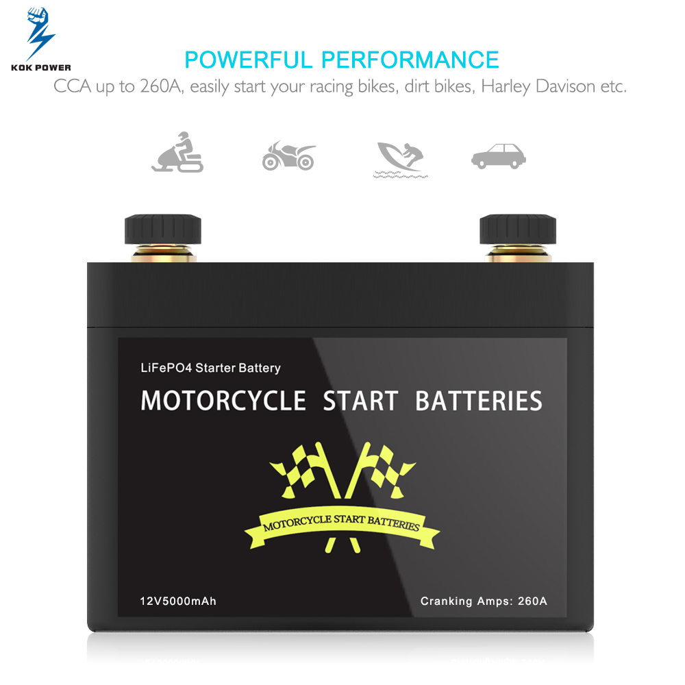 Motorcycle Start Nano Phosphate Lithium ion Cell 4S2P Battery Pack