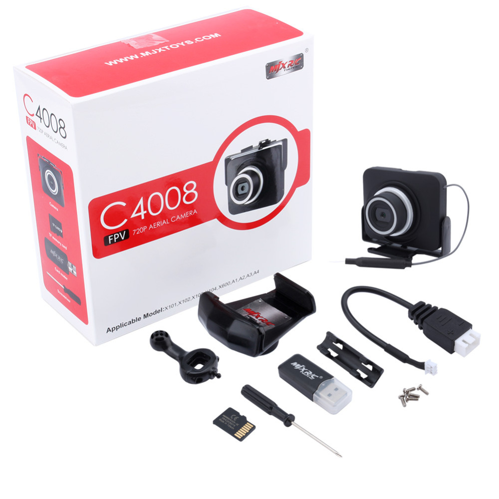 pour MJX Drone x101 x102 x104 x600 Original 1mp 720p hd Wifi FPV kemera c4018