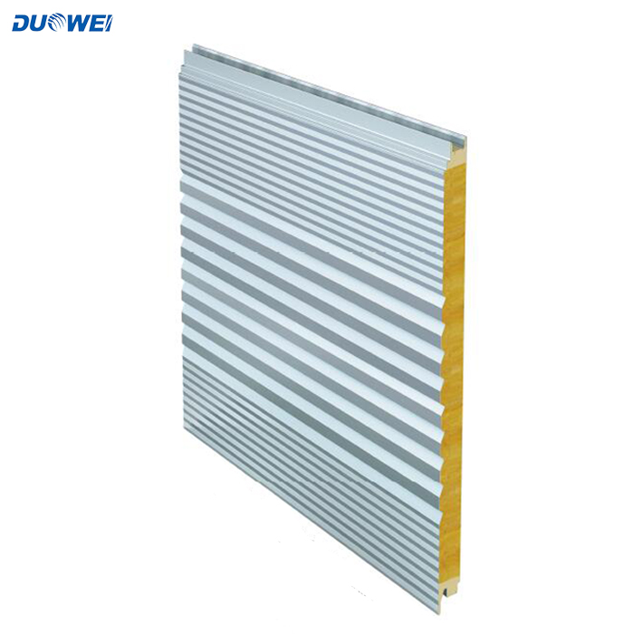 China duowei Pu Isolados Painel Sandwich Parede Exterior Para Armazém