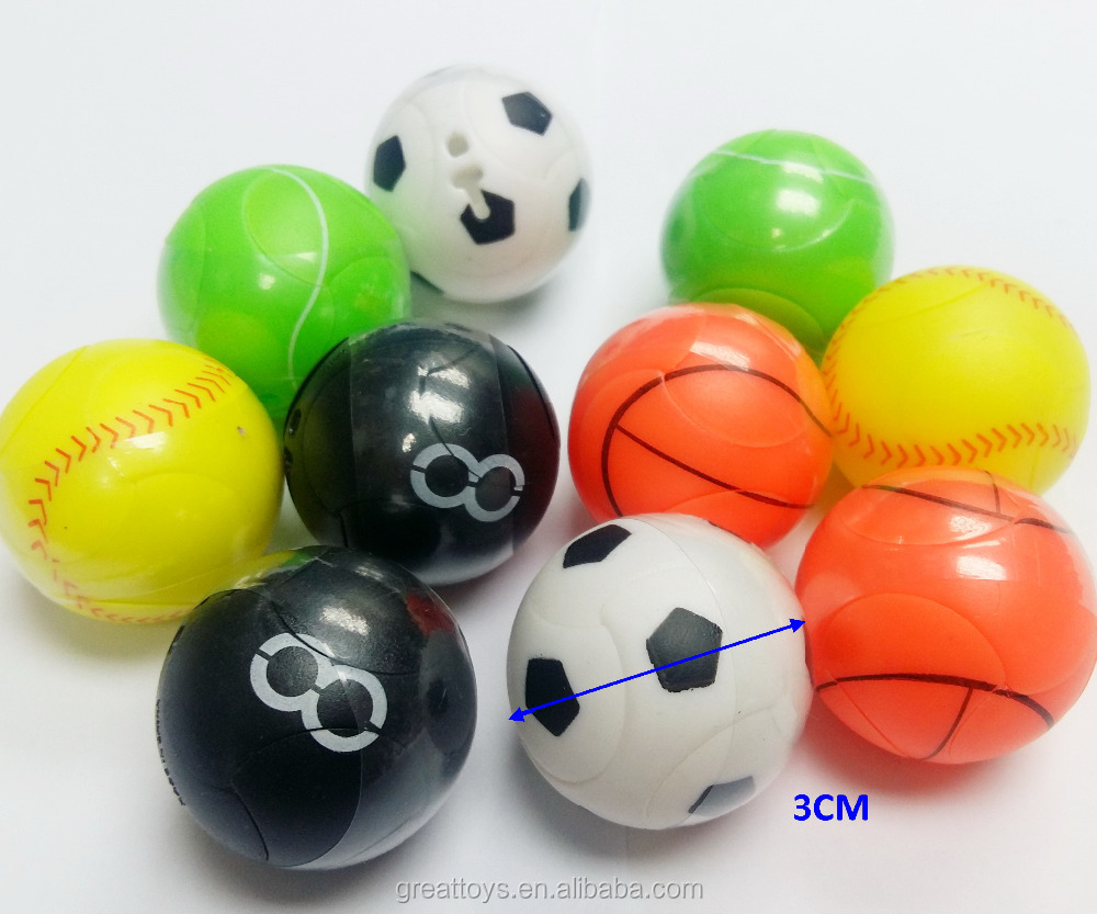 3 см головоломки мяч идеально Pinata торговый наполнитель торт украшения день вечерние рождения игры подарок забавные игрушки приз подарок