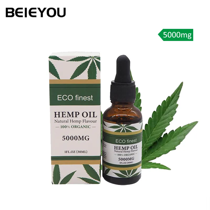 Beieyou Makanan Menggunakan 5000 MG Ekstrak Organik Massal Hemp Oil Minyak ...