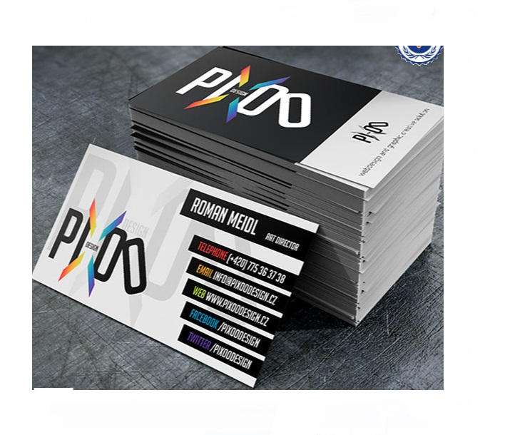 Новый дизайн печать пользовательское имя Тисненая Бумага Визитная карточка