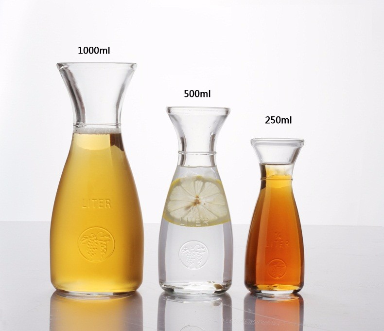 500ml Hot Sale Glass Jar /Glass Bottle for Ice Beverage Juice