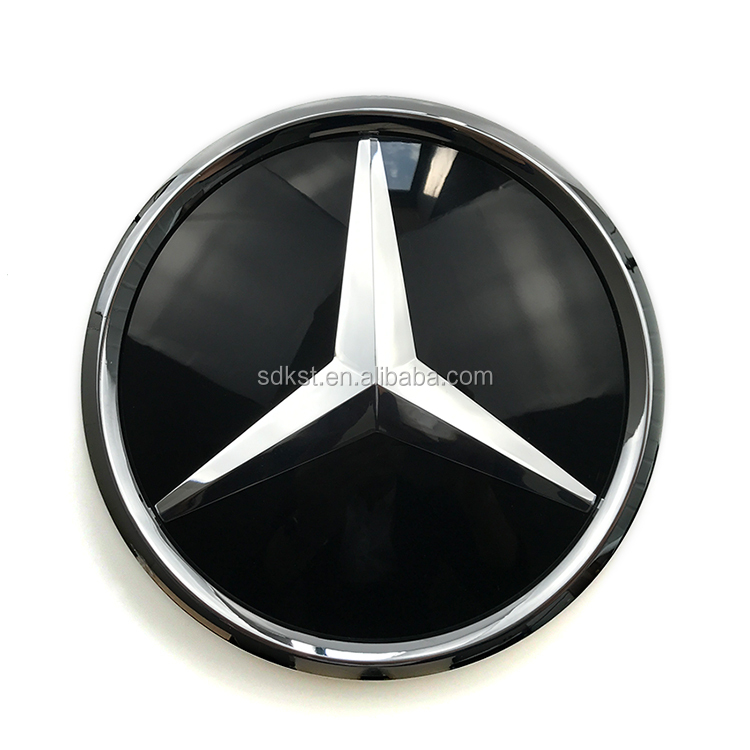 2x GENUINE OEM MERCEDES BENZ BLUE EFFICIENCY CHROME SIDE FENDER EMBLEM BADGE AMG