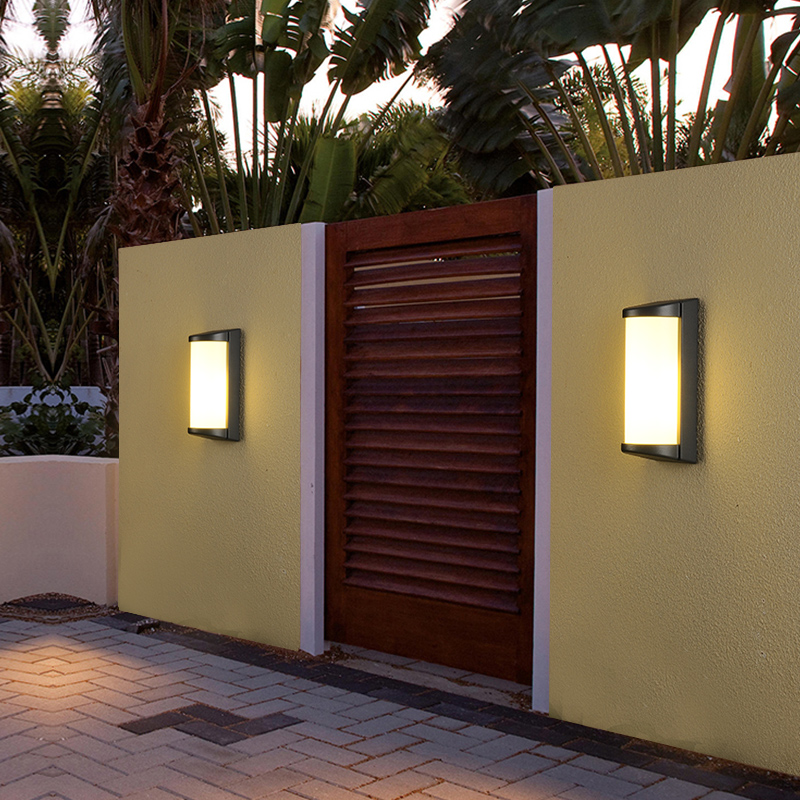Outdoor Garden Wall Lamp E27 5w 10w 20 Led Boundary Solar Outdoor Garden Wall Lamp E27 5w 10w 20