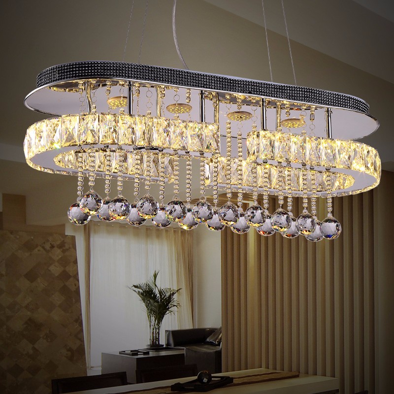 House Haning Lamp 枝形吊灯 Led Para Casa lampares De Cristal