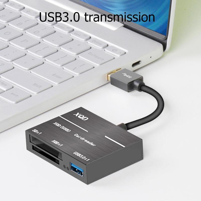 Free Shipping 5212B 9189 USB3.0 XQD SD Card Reader Writer X Q D 2.0 USB 3.0 Memory Card High Speed Transfer