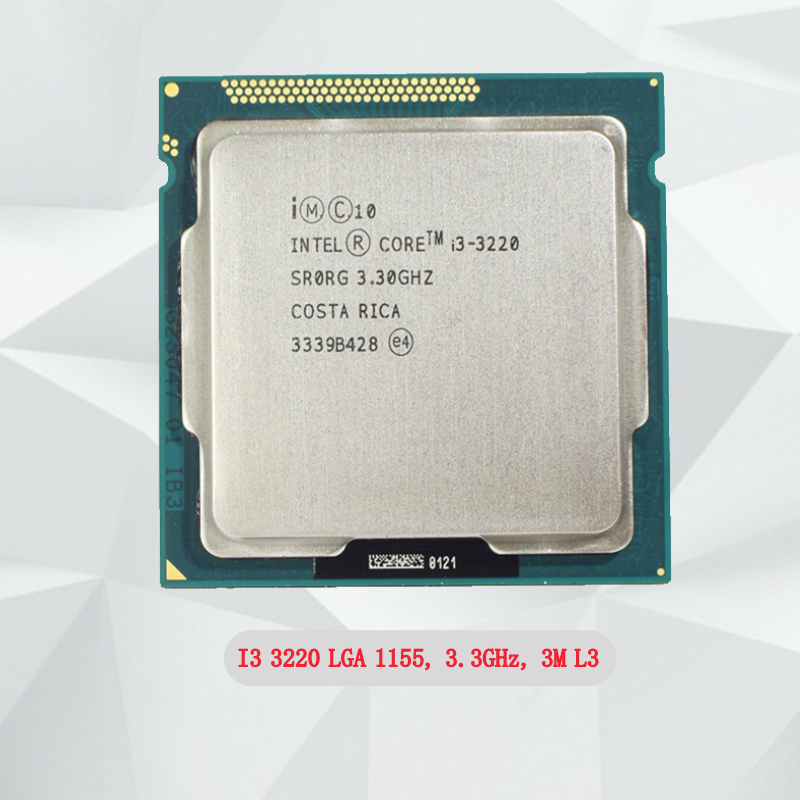 Intel Core i3-3220 3.3GHz SR0RG 3M Desktop Processor CPU i3 3rd Gen