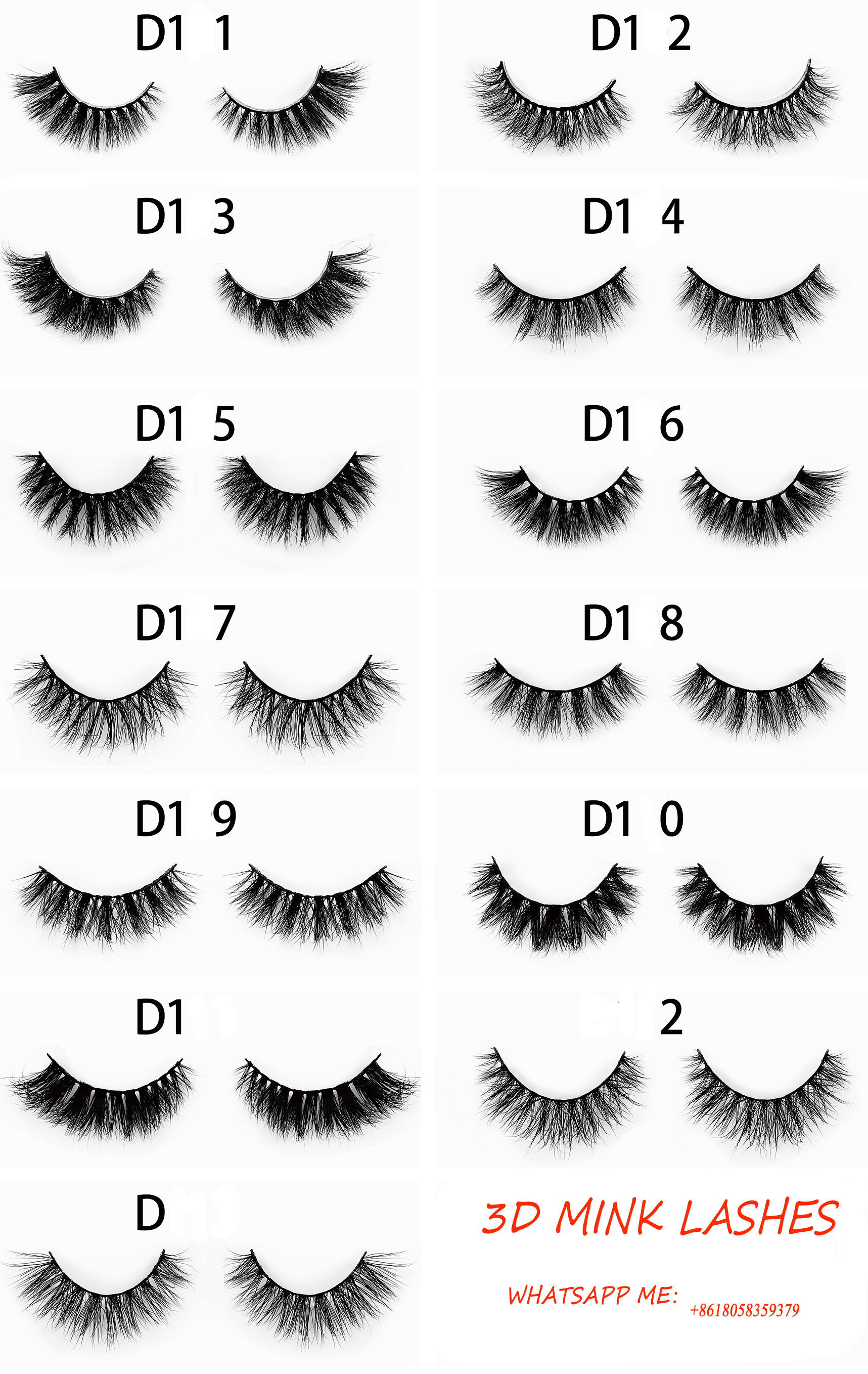 5 Pairs Easily Apply eyelashes miami lashes private label logo 3d mink individual thick false eyelashes custom faux mink lashes