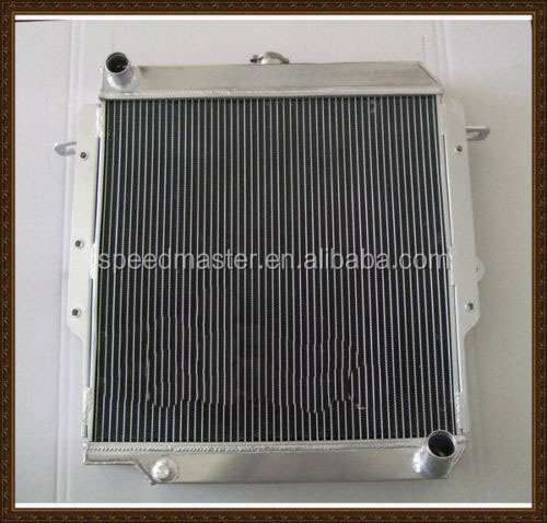 FOR TOYOTA LandCruiser Land Cruiser 75 Series HZJ75 1HZ Manual Aluminum Radiator