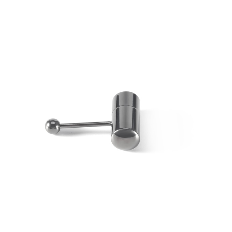 Magnetic Tongue Piercing Ring - Vibrating Body Jewelry for Men & Women, Trendy Stainless Steel, Black or Custom Colors Magnetic Tongue Piercing Ring - Vibrating Body Jewelry for Men & Women, Trendy Stainless Steel, Black or Custom Colors