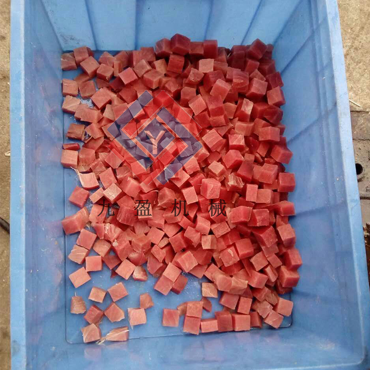 Automatic frozen meat cube cutting machine for sales