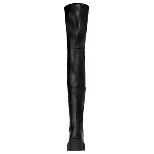 italian leather thigh high boots