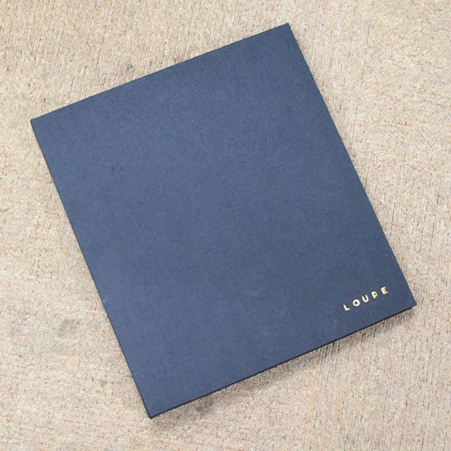 Высокое качество черный ткань/Лен binder папка Обложка/золото фольга тиснения binder