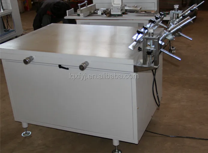 manual silk screen printing machine with high precision vacuum suction for sale