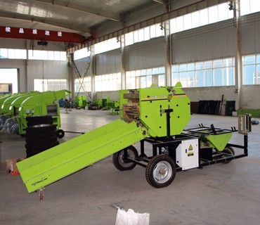 高效率新型液压玉米青贮打包机包装机 - buy corn silage baler