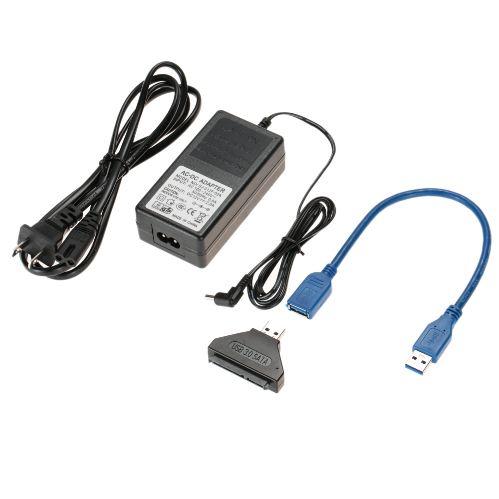 usb 2.0 to ide sata s-ata 2.5 3.5 hd hdd adapter Converter cable w//power