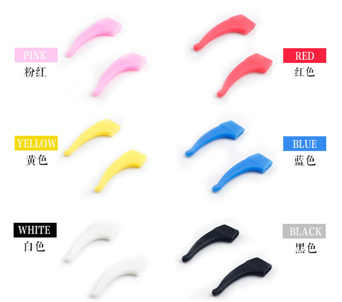 Anti Slip Ear Hook Eyeglass Accessories Eye Glasses Silicone Grip Outdoor Sport Tool