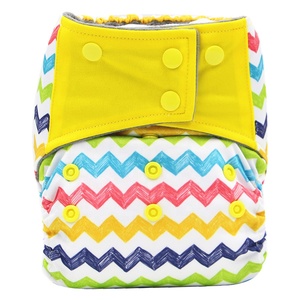 All in one reusable bamboo charcoal baby cloth diaper wholesale