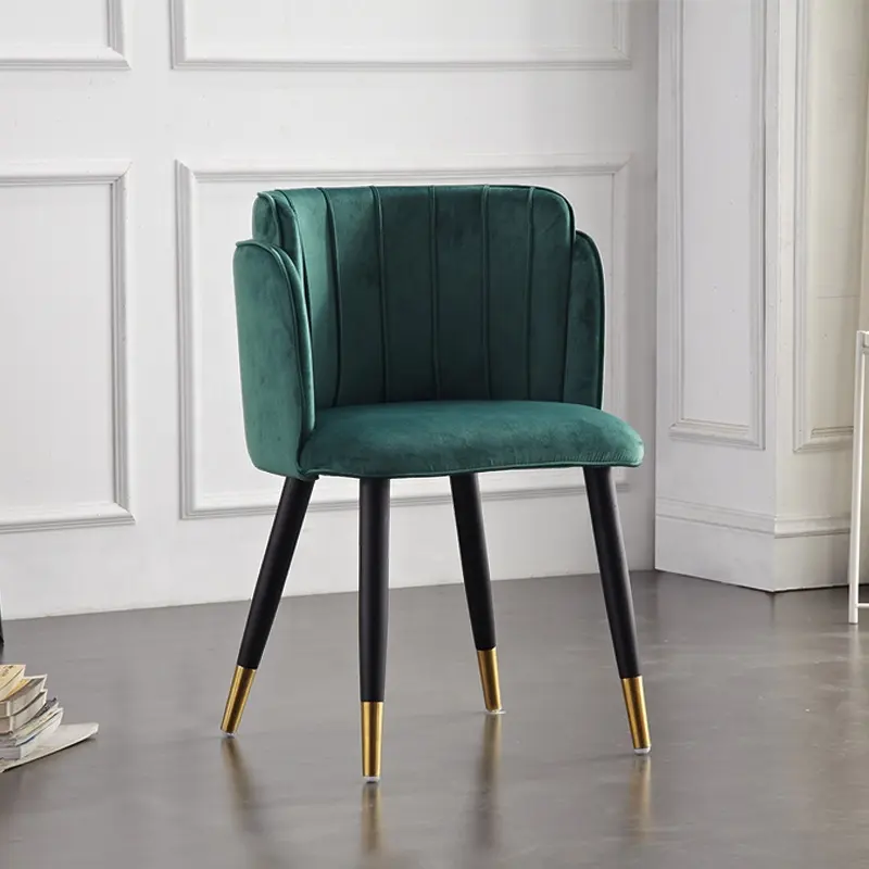 Blue Velvet Chairs For Sale - Euphoria Tufted Blue Velvet Dining Chair