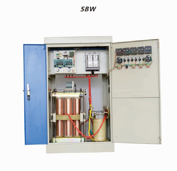 Автоматический трехфазный стабилизатор напряжения переменного тока SBW-100kva портативный стабилизатор сервопривода