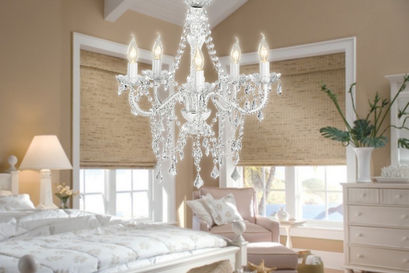 K9 or K5 chromed crystal droplet semi-flush wedding decoration chandelier ceiling lighting