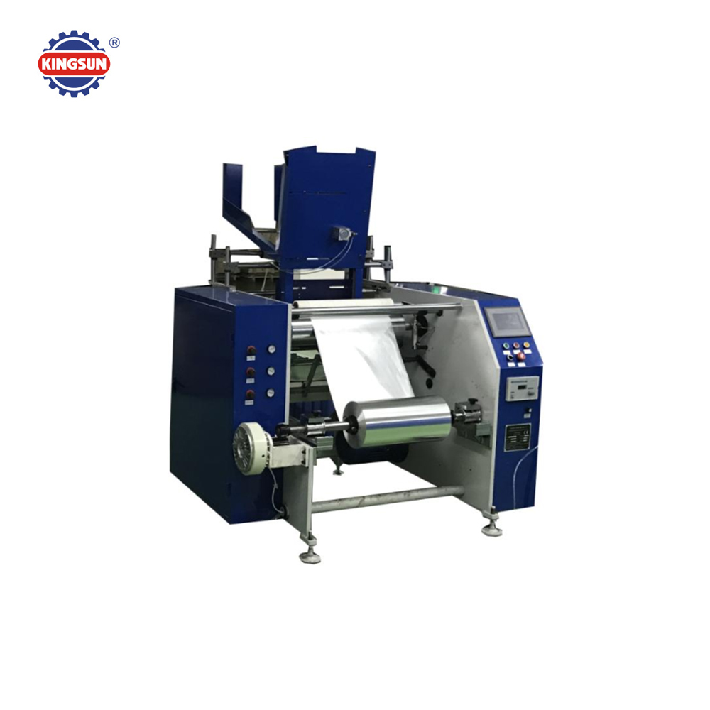 KZ-500L-4 автоматическая алюминиевая фольга роллом перематывающие машины