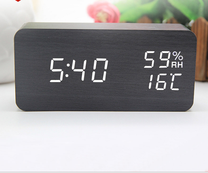 Penguin Talking Alarm Clock Different Sounds Snooze Hourly Chime Kids Wake Up