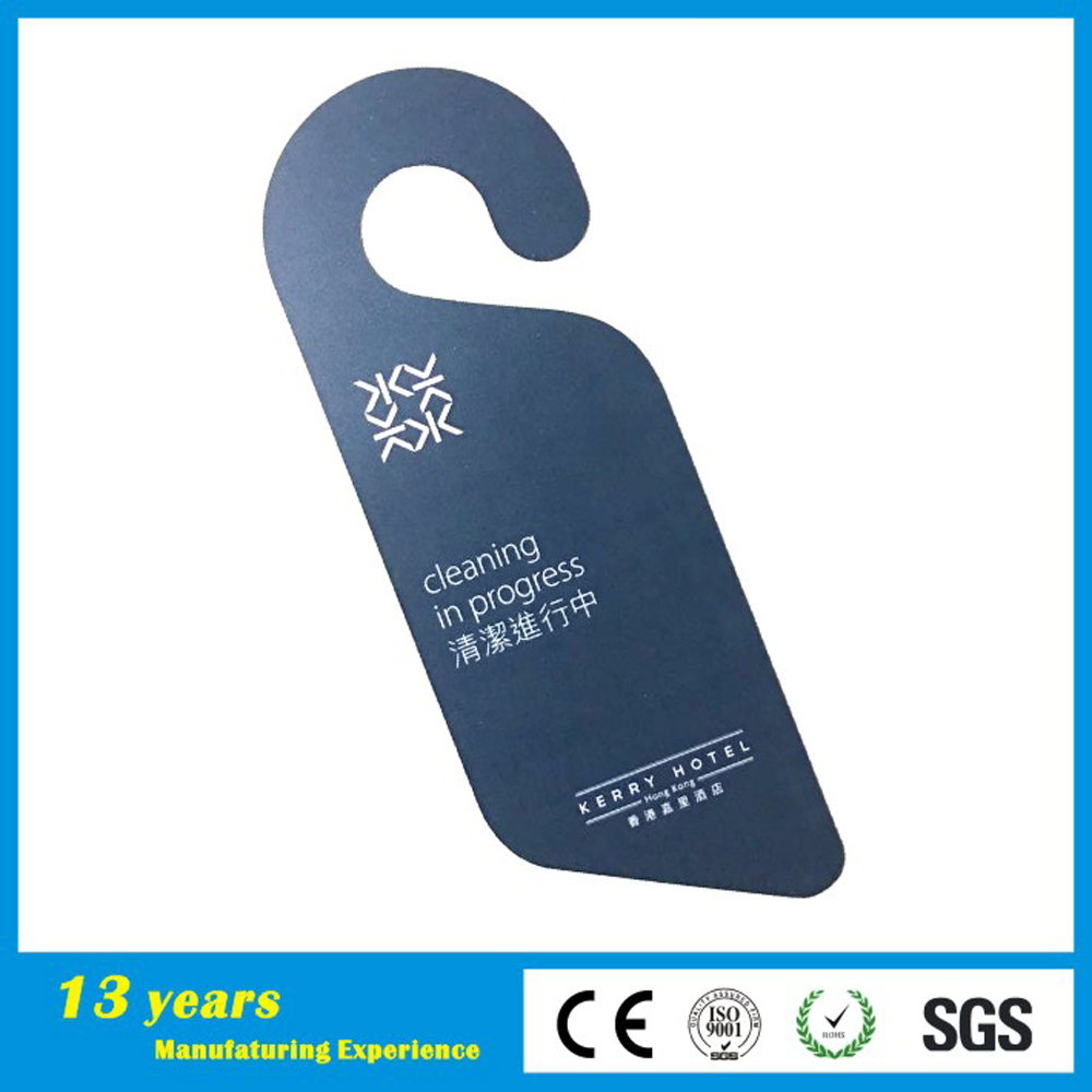 Customized Printing Hotel Room Plastic Clean The Room Do Not Disturb Door Hanger Sign Card