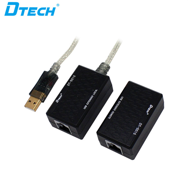 DTECH 60m RJ45 Female USB2.0 TYPE A Extender