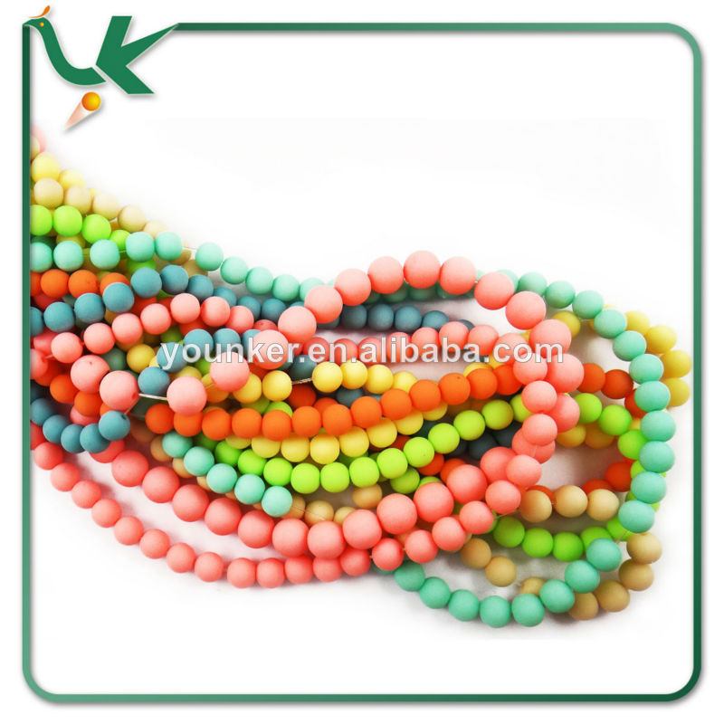 круглой формы резиновой отделкой пластиковые шарики строку