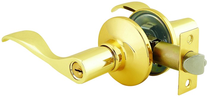 zhongshan factory zinc alloy entrance tubular handle lever door lock