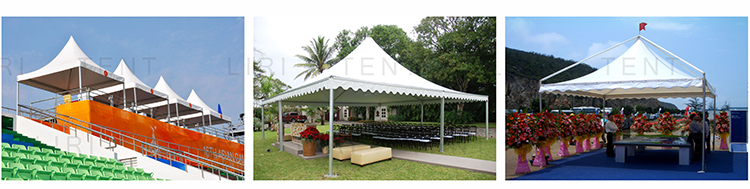 Outdoor High Peak Privacy Canopy Gazebo Tents 3x3m/ 4x4 /5x5/6x6