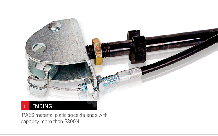 Double controlled  lockable gas spring for lift table