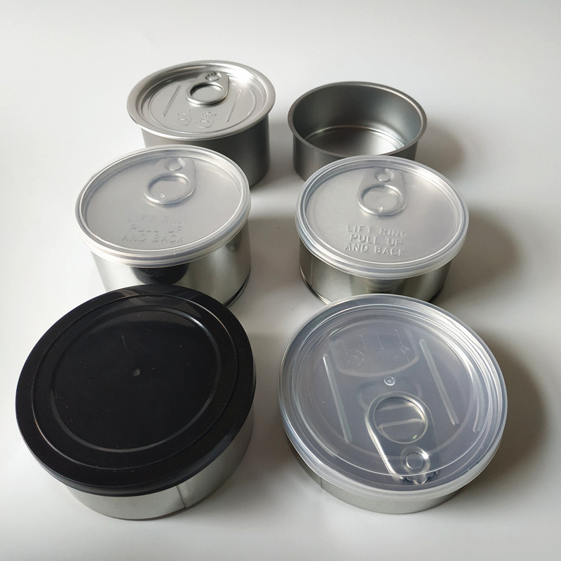 Customized Stickers Self Seal Tin Can Ring Pull Hand Press Seal