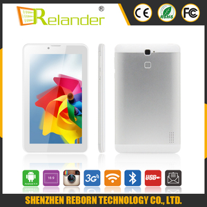 Cheap MTK 6572 Dual Core 1.2GHz dual sim card dual standby 7inch 3G call android tablet PC