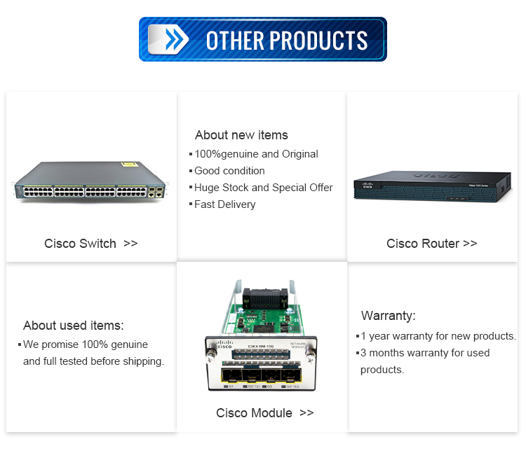 Original Used Hot Selling and High Quality WS-C2960S-48TS-L managed network Switch