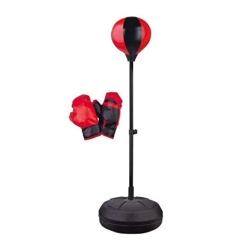 Wholesale 121cm Height Boxing Punching Speed Ball Set With Boxing Glove For Kids