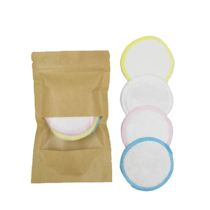 Reusable Cotton makeup pads remover round Facial Cleansing Pads 4pcs