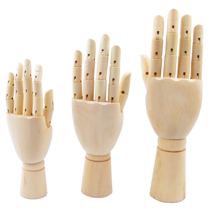 10" (25cm) display arms drawing modle artist wooden hand