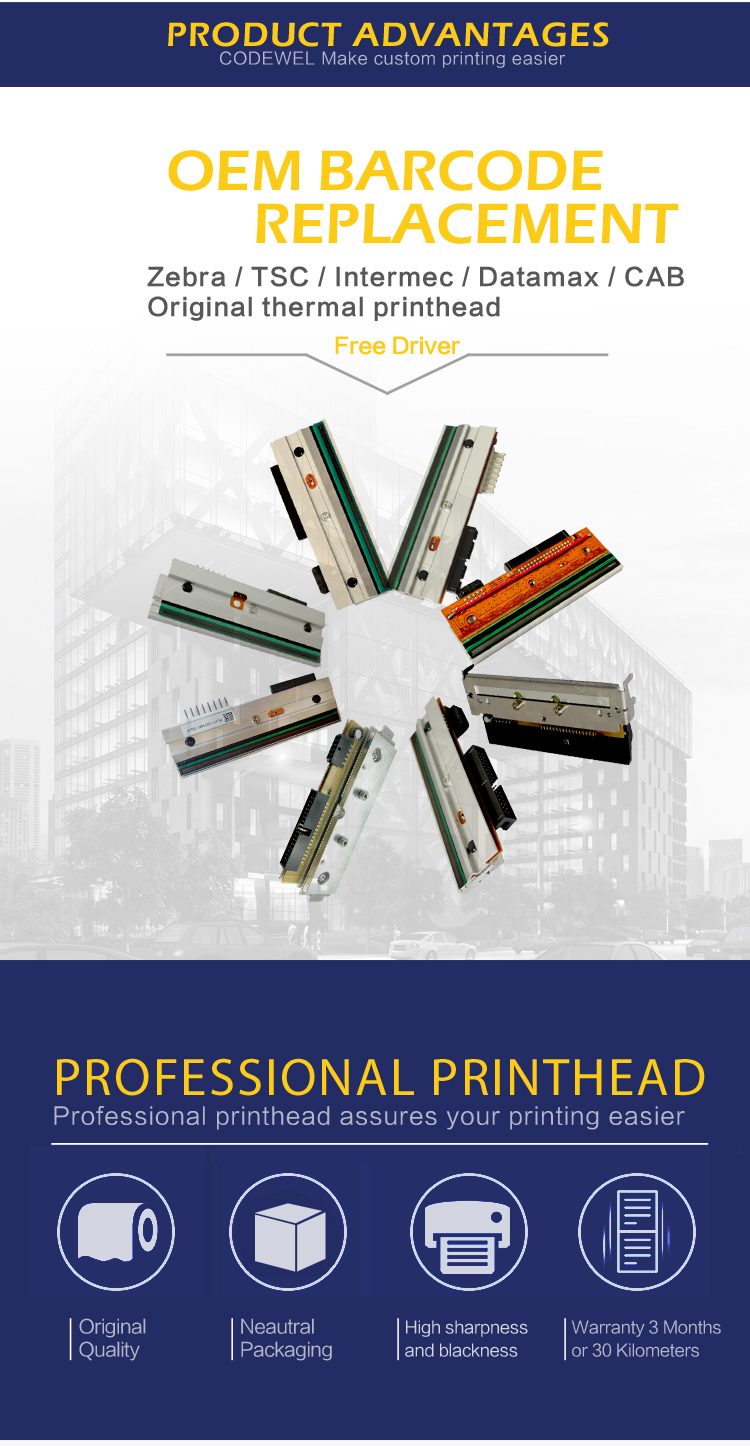 Original Printhead for Markem X40-53mm