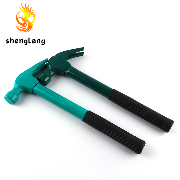 Steel Pipe Sprayed With Plastic Curve Claw Hammer Steel Head Sizes