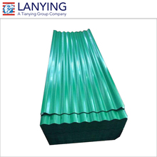 Corrugated PPGI steel / metal / iron roofing sheet in RAL color