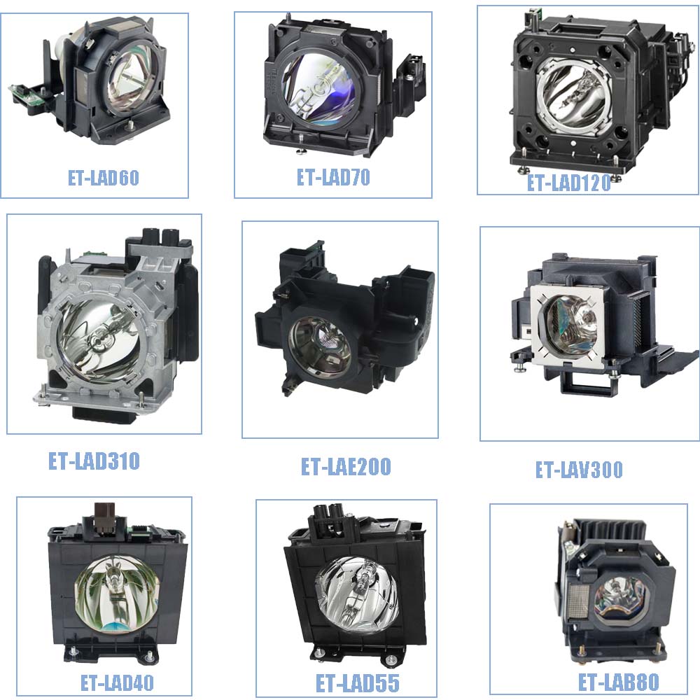 ET-LAD510F Projector Lamp - 1500hrs, 465W, 2700K Soft White