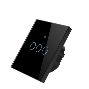 Smartphone APP Control Wifi Light Switch, Works with Google Home Smart Led Wall Touch Switch